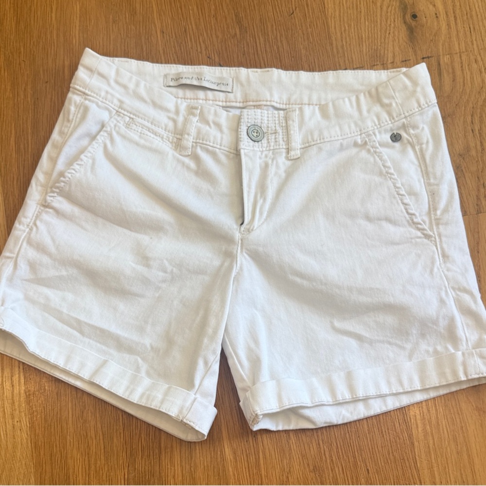 Women's White Shorts